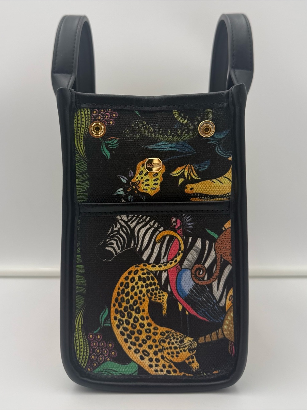 🐊COLOMBO 1937 MILANO • ‘Current New Model’ SAFARI Tote Bag • Made in ITALY - Picture 8 of 16